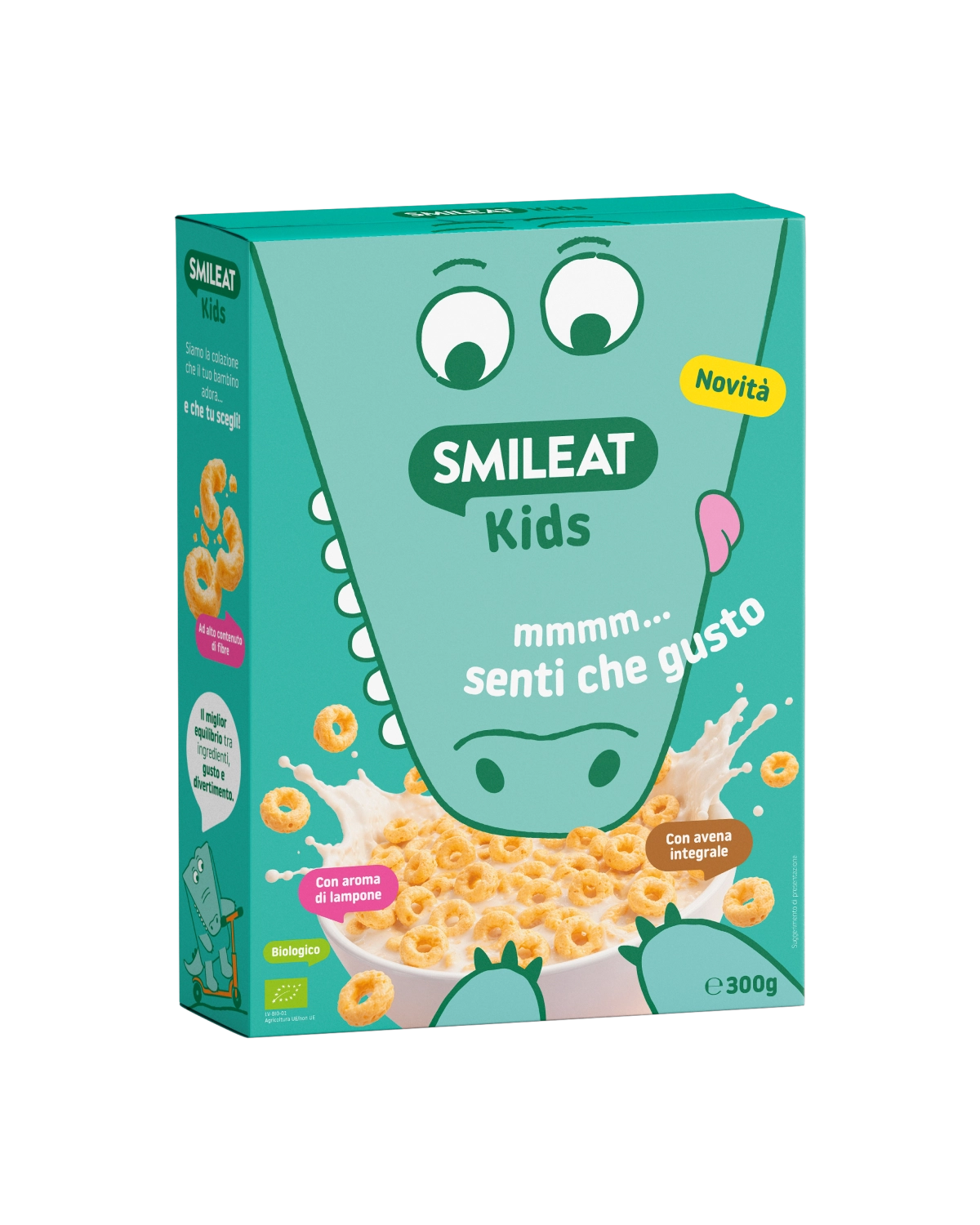 Cereali Smileat Kids Aroma Lampone