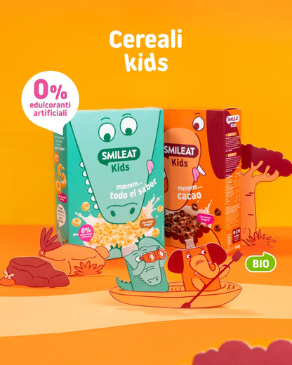 Cereali Smileat Kids Aroma Lampone