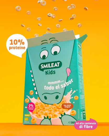 Cereali Smileat Kids Aroma Lampone