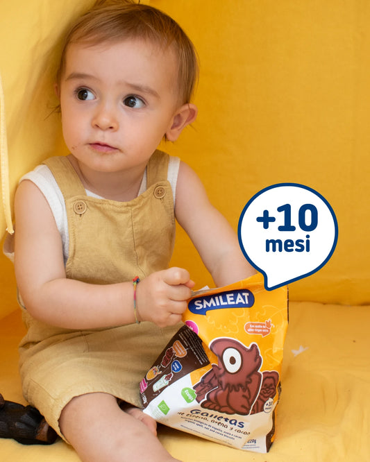 Biscotti biologici di farro, avena e cacao