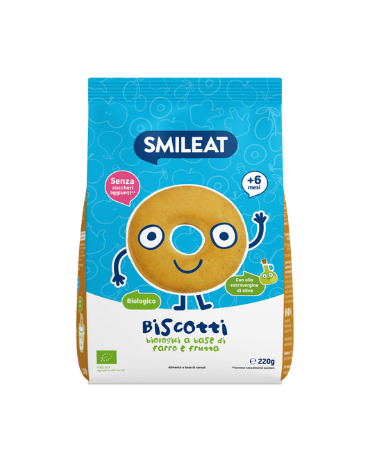 Biscotti biologici di farro e frutta