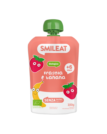 Pouch fragola e banana