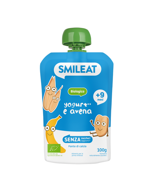 Pouch yogurt e avena