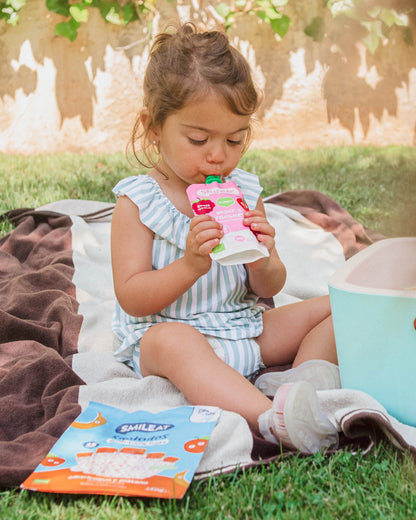 Pouch yogurt e lamponi