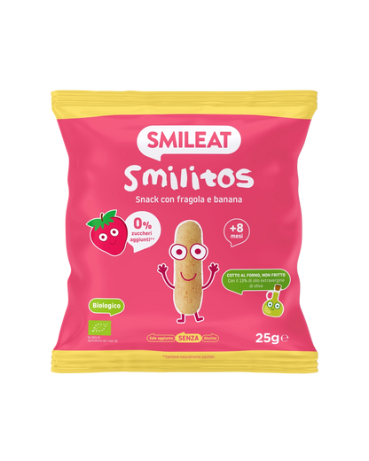 Smilitos Fragola e banana 25g