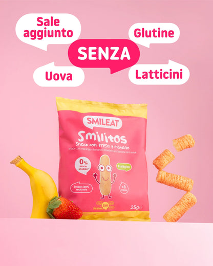 Smilitos Fragola e banana 25g
