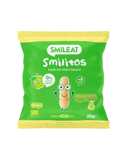 Smilitos snack con mela e banana