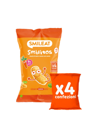 Smilitos snack di mais e avena con carota