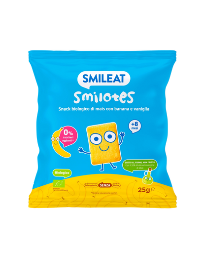 Smilotes Mais con Banana e Vaniglia 25gr