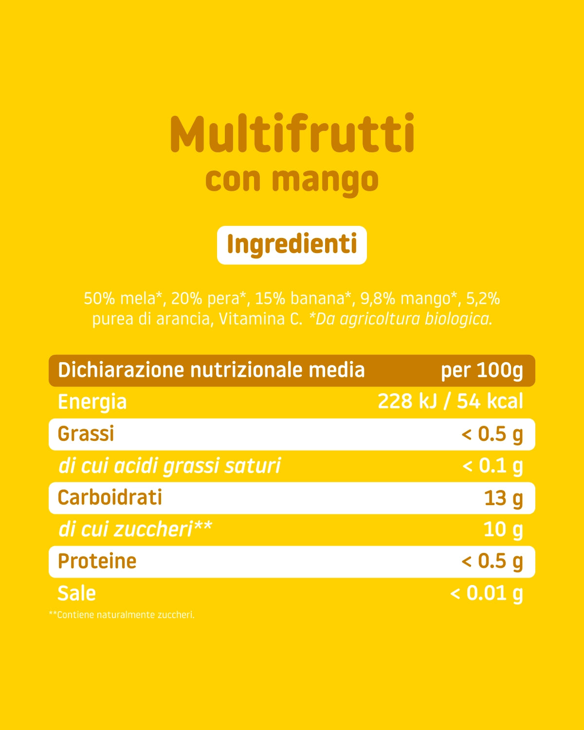 Frutta assortita con mango 130g