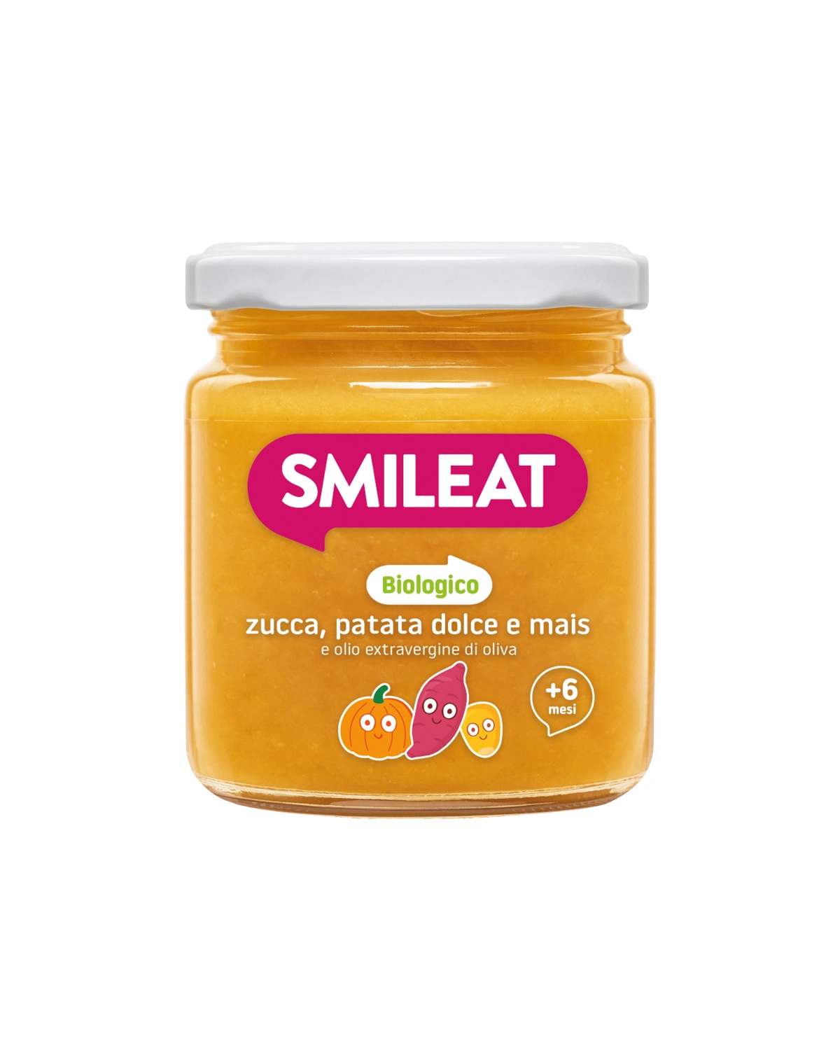 Pappa Pronta Zucca, Patata Dolce e Mais 190g