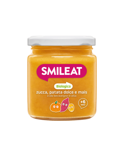 Pappa Pronta Zucca, Patata Dolce e Mais 190g