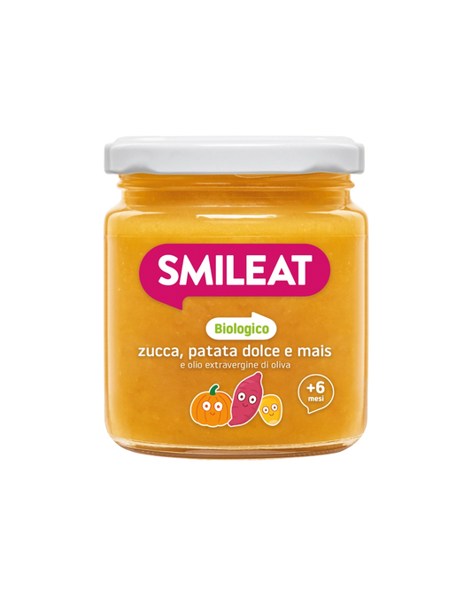 Pappa Pronta Zucca, Patata Dolce e Mais 190g